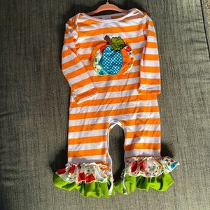 Happy Harvest Pumpkin one piece